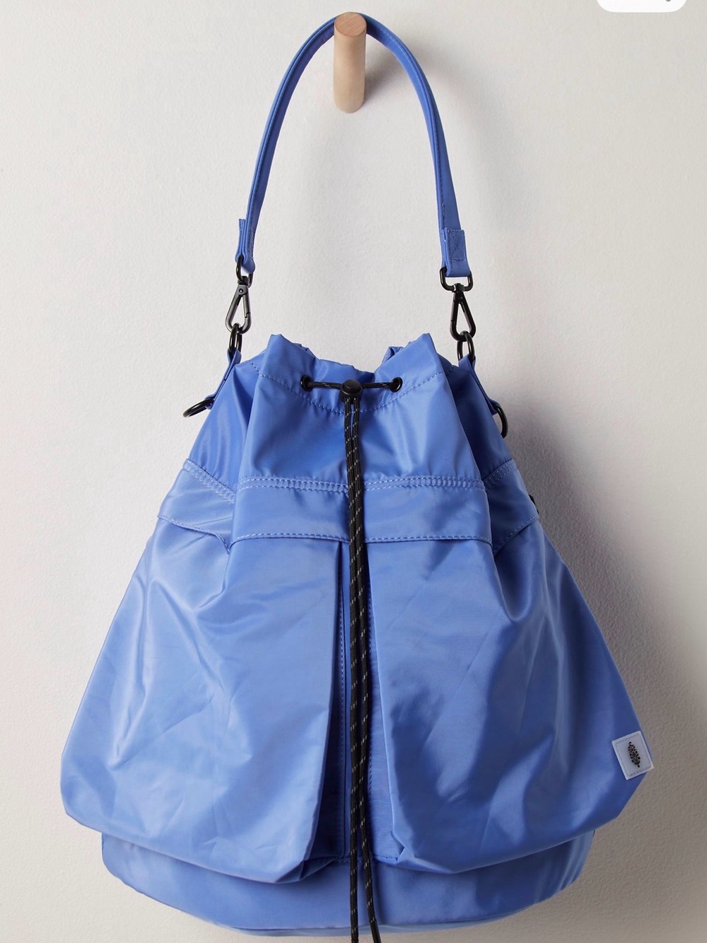 NWT FP Movement by Free People Ego Boost Mega Bucket Bag in Blueberry - Picture 8 of 11